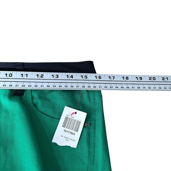 Royal Bones by Daang Gothic Emo Punk Pants Women’s 9 Black Green Stretch Pockets - Picture 8 of 10